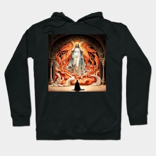 Before you heavenly angel I kneel and pray Hoodie